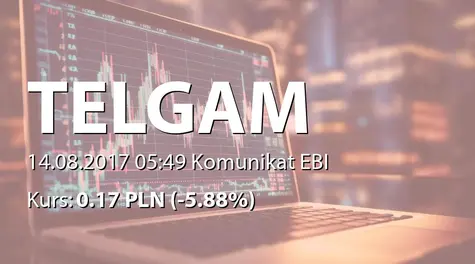 Przedsiębiorstwo Telekomunikacyjne TELGAM S.A.: SA-Q2 2017 (2017-08-14)