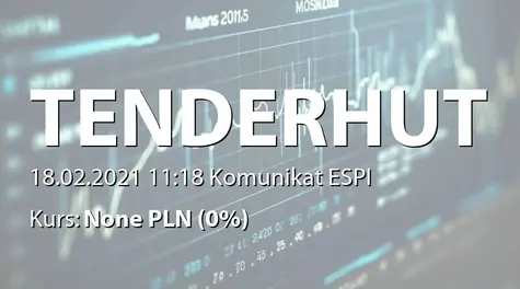 TenderHut S.A.: Przystąpienie do systemu ESPI (2021-02-18)