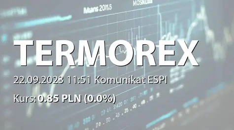 Termo-Rex S.A.: Zmiany w składzie RN (2023-09-22)