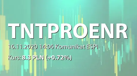 T&T Proenergy S.A.: NWZ - ogłoszenie i projekty uchwał: emisja akcji serii Y (2020-11-16)