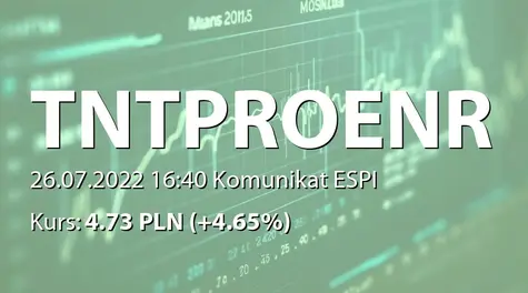 T&T Proenergy S.A.: Powołanie spółki celowej (2022-07-26)