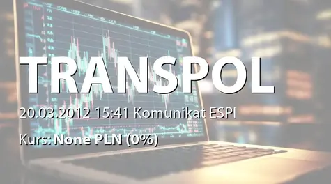 Trans Polonia S.A.: Informacja o przychodach osiągniętych w lutym 2012 roku (2012-03-20)