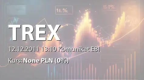 TREX S.A.: Korekta raportu nr 106/2011 (2011-12-12)