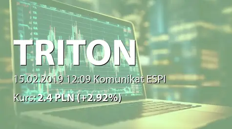 Triton Development S.A.: NWZ - projekty uchwał: zmiany w RN, zmiany w statucie (2019-02-15)