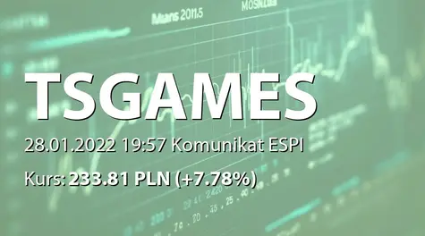 Ten Square Games S.A.: Nabycie akcji przez NN OFE (2022-01-28)