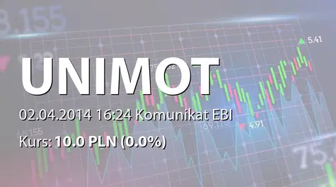 UNIMOT S.A.: Umowa kupna udziałów przez spółkę zależną (2014-04-02)