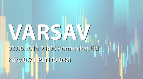 Varsav Game Studios  S.A.: SA-R 2014 - skorygowany (2015-06-03)