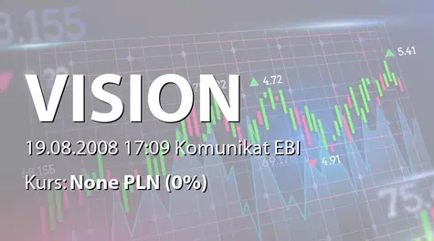 EUROINVESTMENT S.A.: Wniosek o publikacjÄ ogłoszenia w MSiG dot. pierwszego terminie PP (2008-08-19)