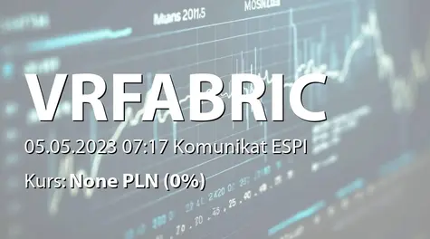 VRFabric S.A.: Premiera gry Gardenia VR na urządzenia wirtualnej rzeczywistości w sklepie Meta Quest (2023-05-05)