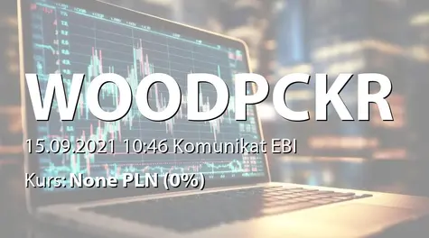 Woodpecker.co S.A.: Terminy przekazywania raportów okresowych w 2021 roku (2021-09-15)