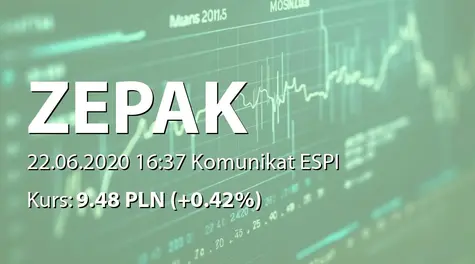 ZE PAK S.A.: Nabycie akcji przez Argumenol Investment Company Ltd. (2020-06-22)